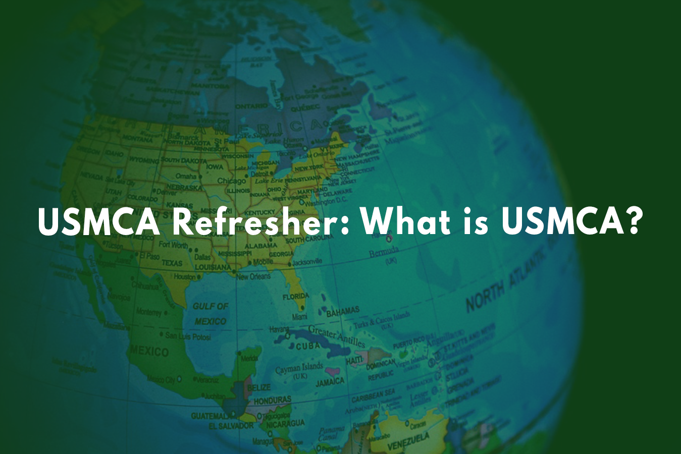 The USMCA trade deal is on its way