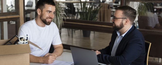 Business professional discussing tariff negotiations with overseas supplier